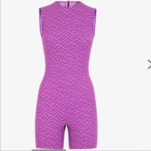 Fendi skims Bodysuit size M purple